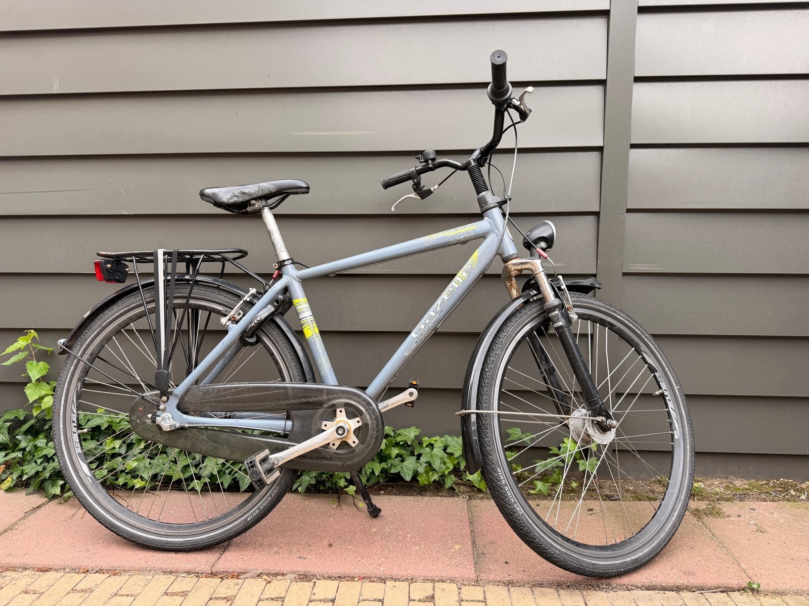 Gazelle Shark jongensfiets 26” frame 43cm, Terugtraprem, Gebruikt, Versnellingen, Ophalen