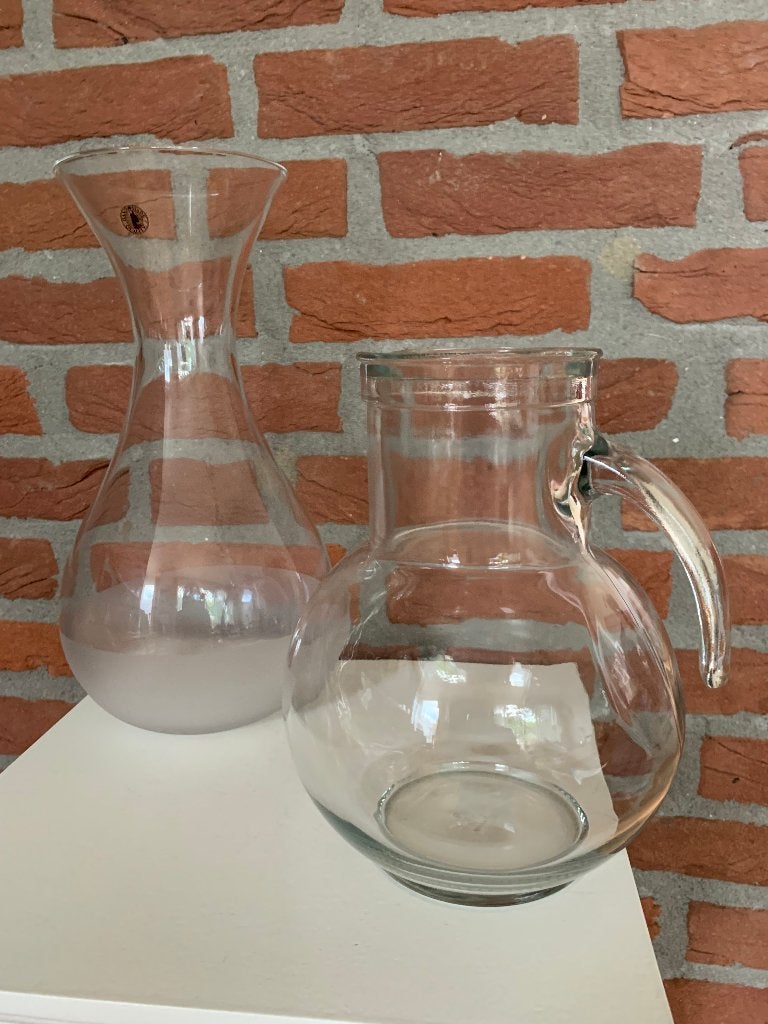 Waterkan  en waterfles, Overige typen, Nieuw, Ophalen of Verzenden, Glas