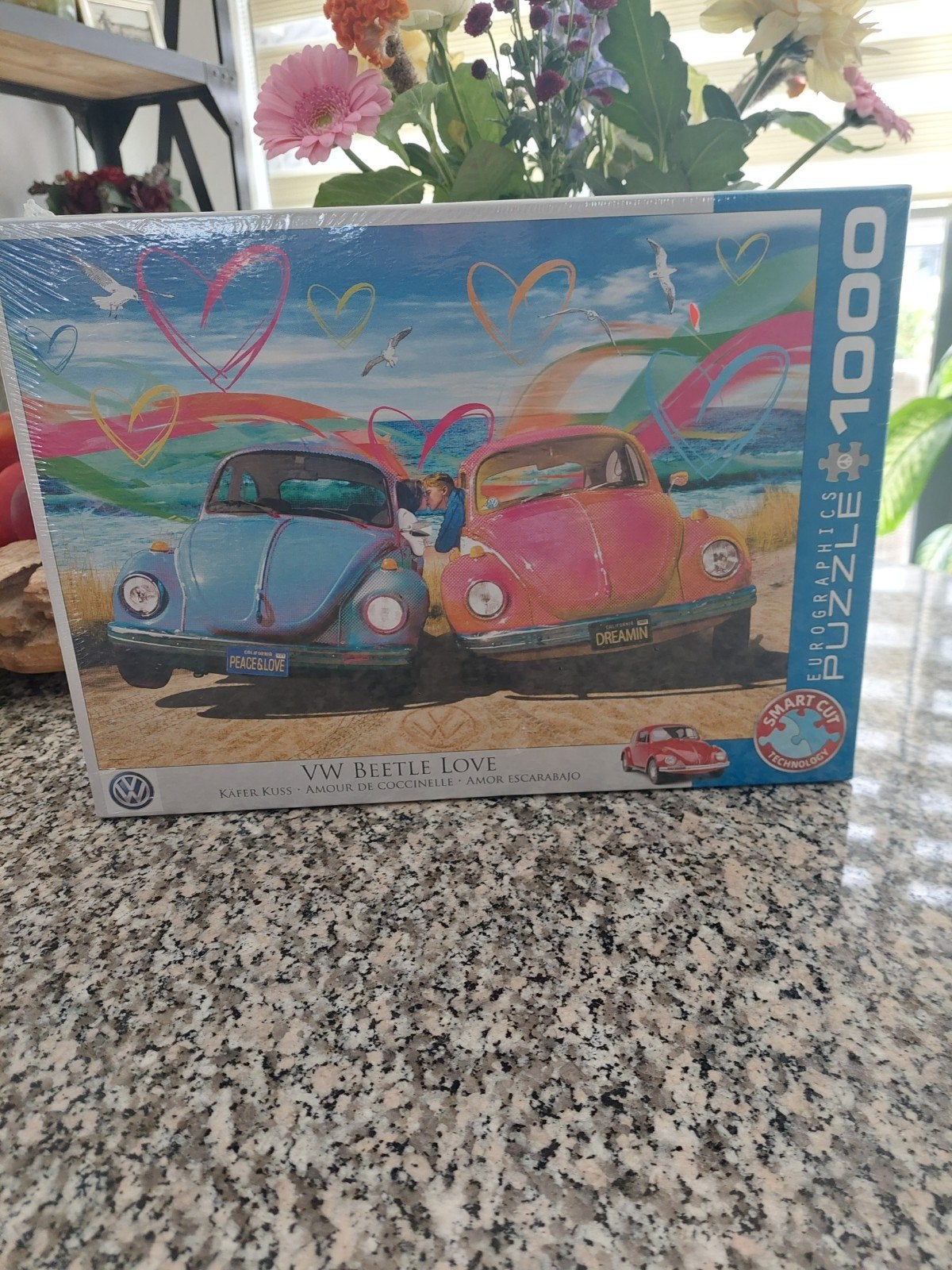 VW BEETLE LOVE PUZZLE 1000 NIEUWE, Ophalen of Verzenden, 500 t/m 1500 stukjes, Nieuw, Legpuzzel