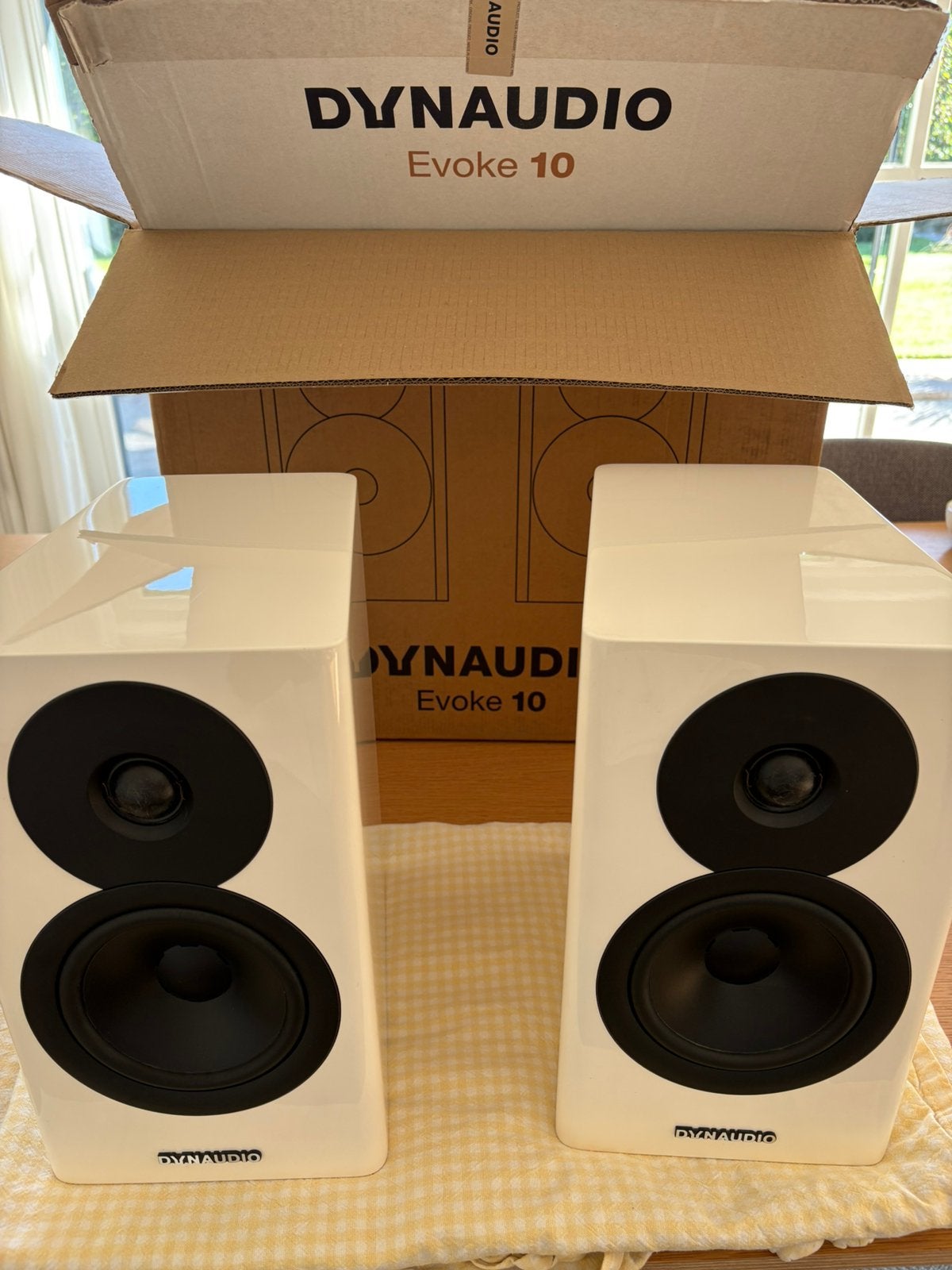 Dynaudio evoke 10 als nieuw, Audio, Tv en Foto, Ophalen of Verzenden, Zo goed als nieuw, Stereo speakers