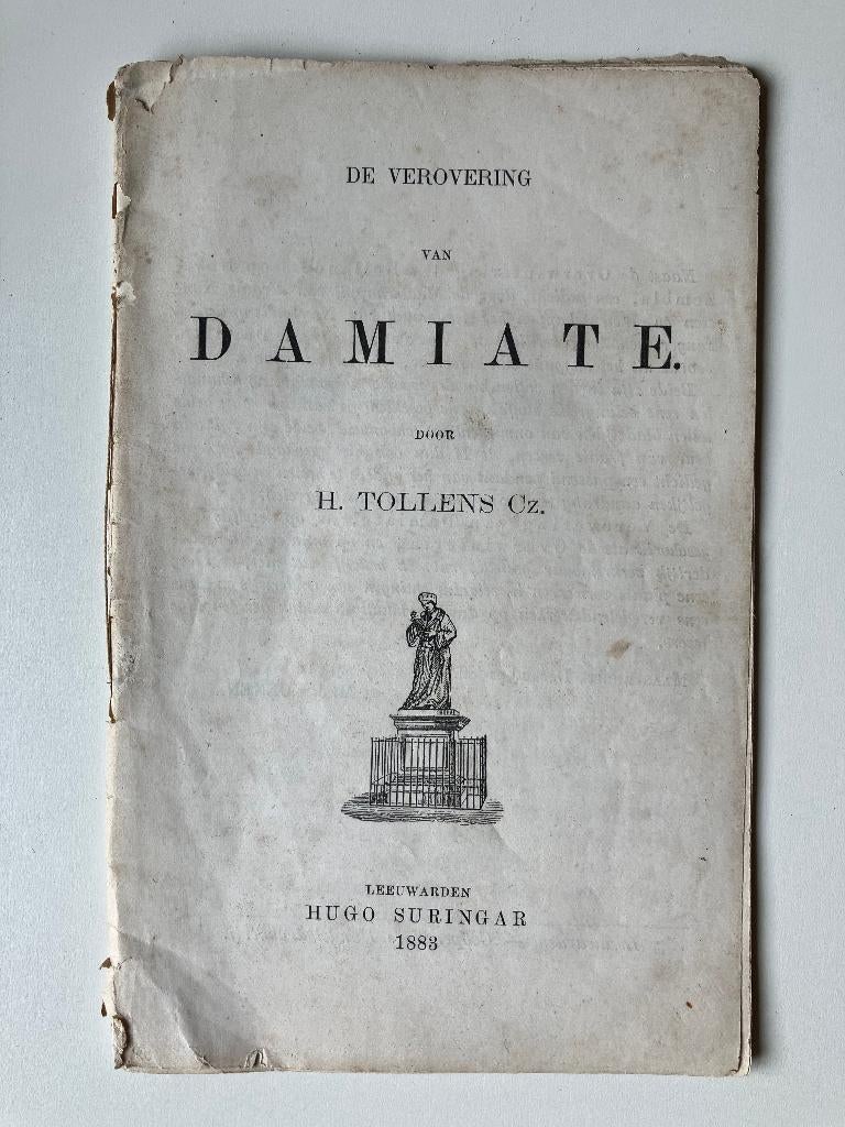 De verovering van Damiate(1883), Antiek en Kunst, Ophalen of Verzenden, H. Tollens Cz.