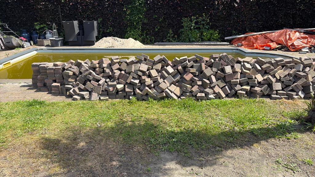 Koppelstone 13.5cm x 13.5cm, Ophalen, Zo goed als nieuw, Beton, Klinkers