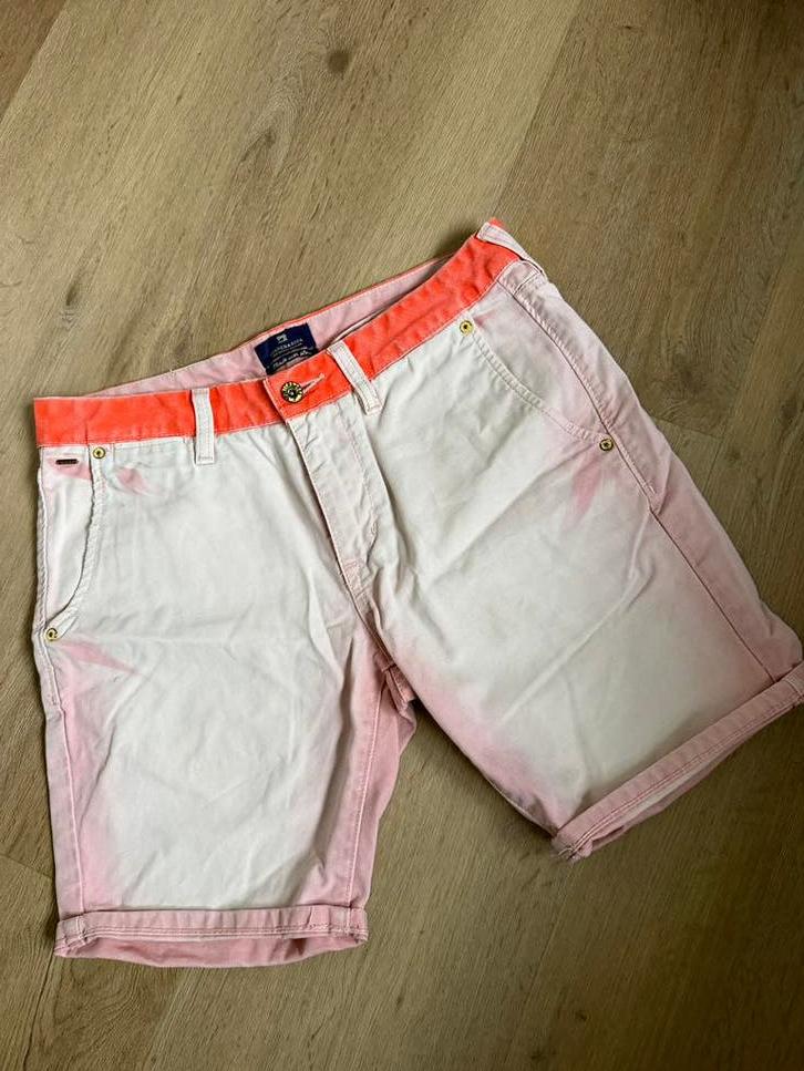 Scotch & Soda korte broek  - Maat W29, Kort, Ophalen of Verzenden, Zo goed als nieuw, Roze