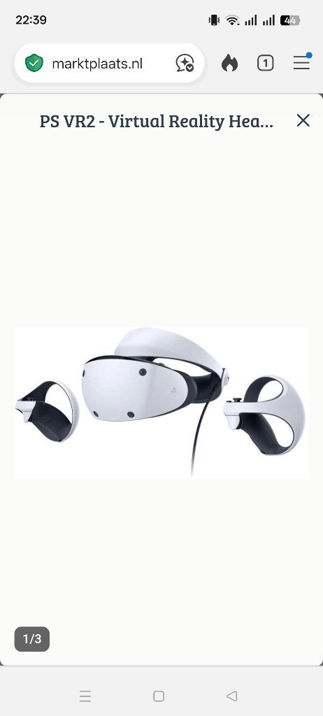 PS VR 2 te koop zo goed als nieuw, Ophalen of Verzenden, Zo goed als nieuw, VR-bril, Sony PlayStation