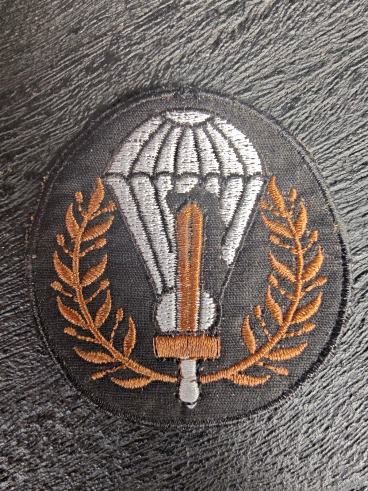 Italian Air Force Parachute Airborne Team AZZURO Patch, Ophalen of Verzenden, Luchtmacht, Amerika, Embleem of Badge