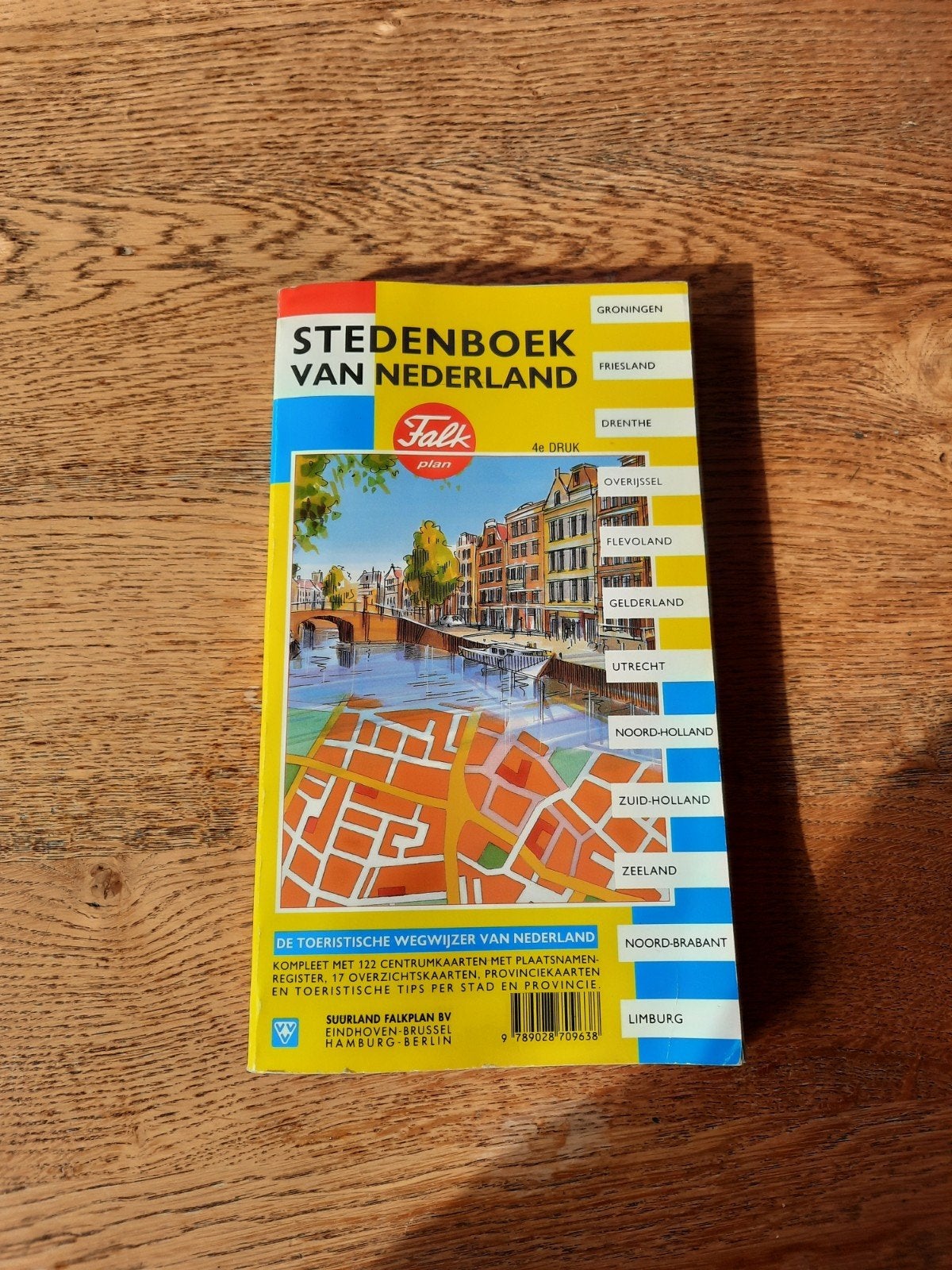 Falk Stedenboek van Nederland - 4e Druk, Ophalen of Verzenden, Reisgids of -boek, Benelux, Onbekend