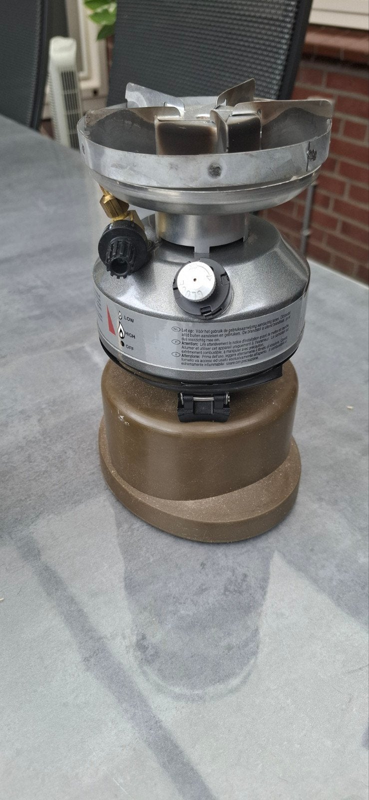 Coleman Multi-Fuel Stove Model 550B - Draagb Kampeerfornui, Ophalen, Gebruikt