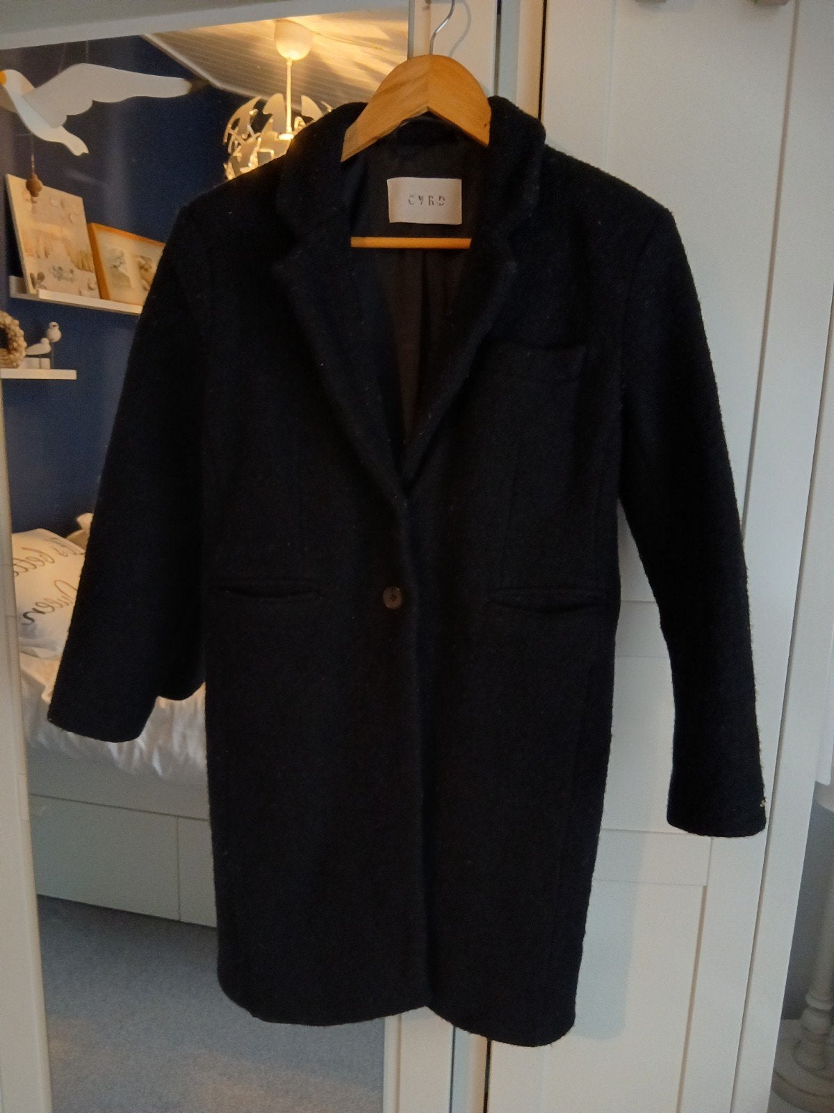 Heerlijke CVRD wollen jas., Kleding | Dames, CVRD, Zwart, Ophalen of Verzenden, Maat 36 (S)