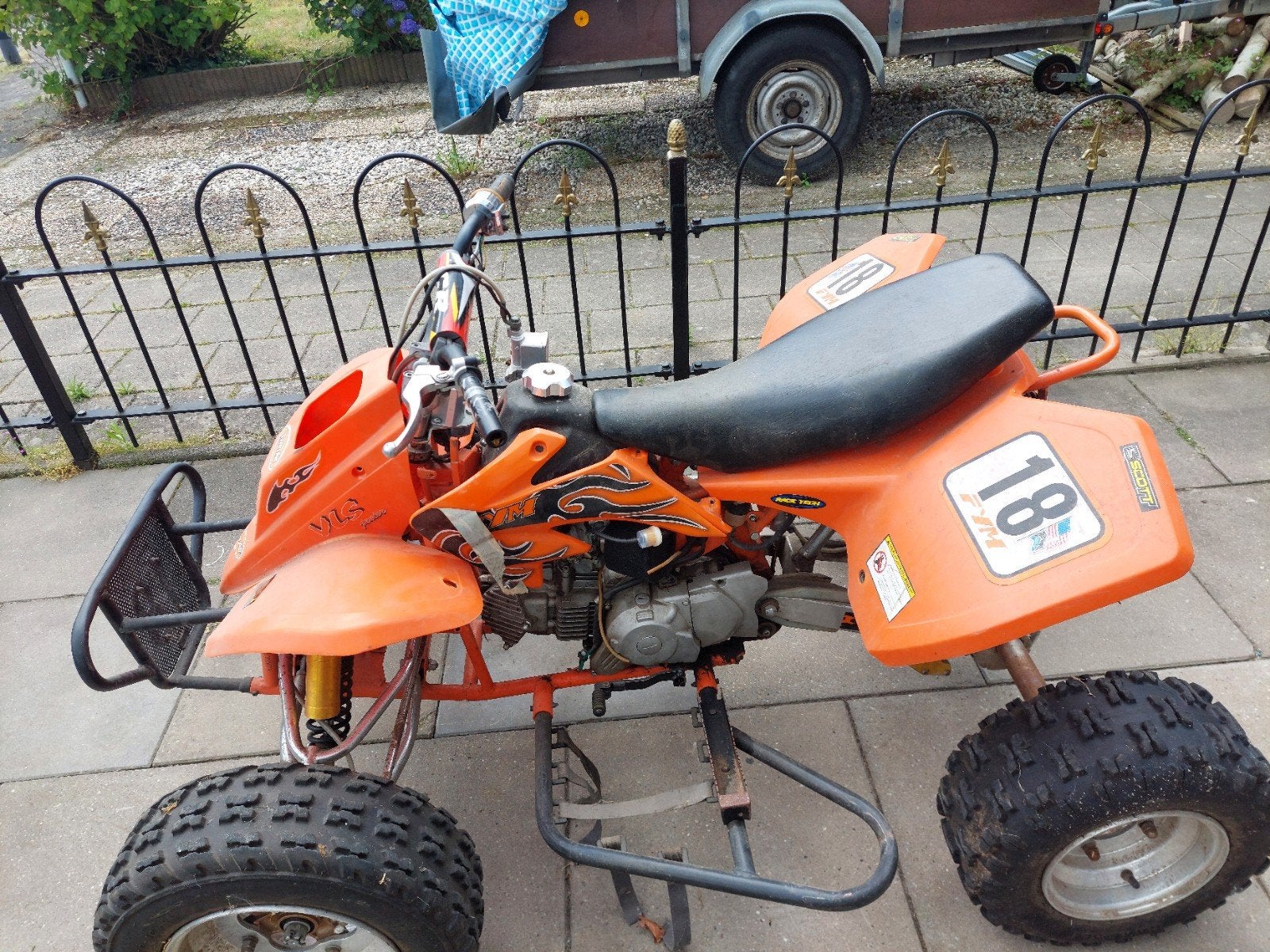 Quad fym, Ophalen, Gebruikt, Overige typen
