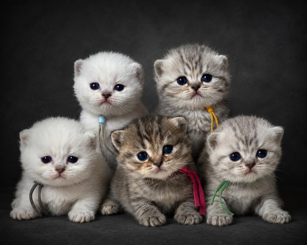 Brits/Britse Korthaar kittens – exclusieve kleuren 🐾, Meerdere dieren, Gechipt