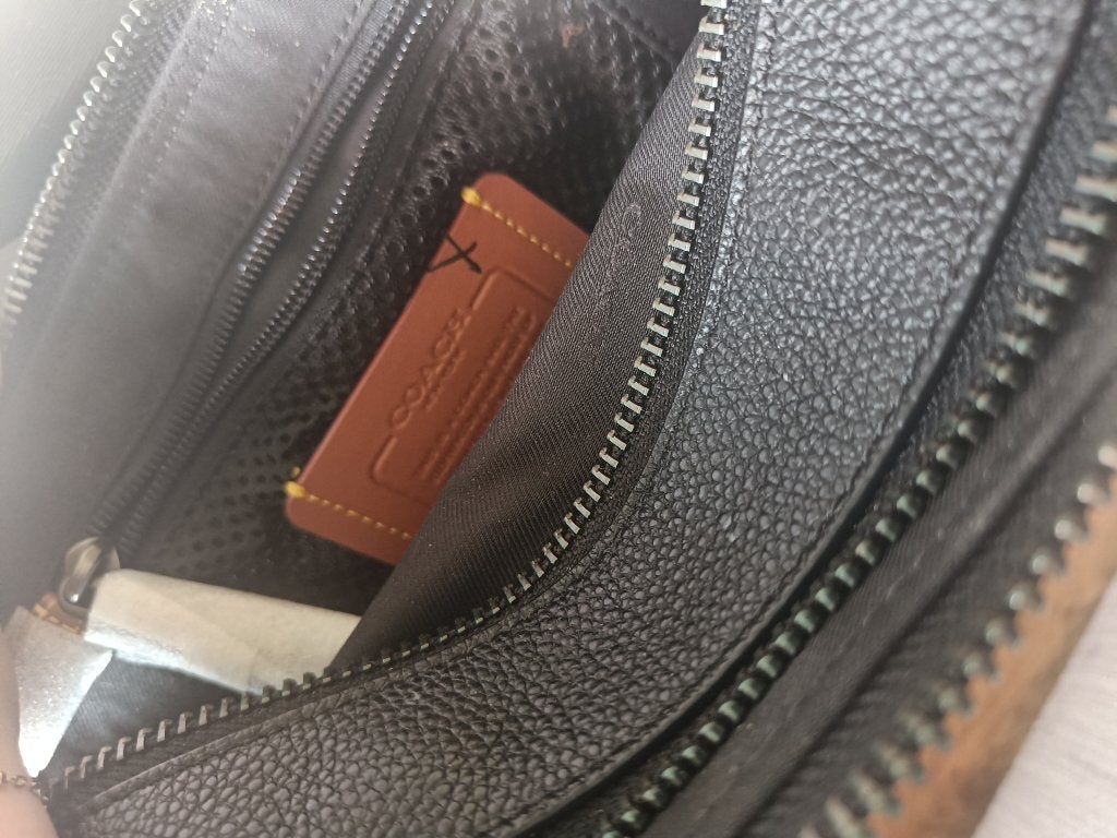 Tas van coach, Ophalen, Nieuw, Zwart, Overige merken
