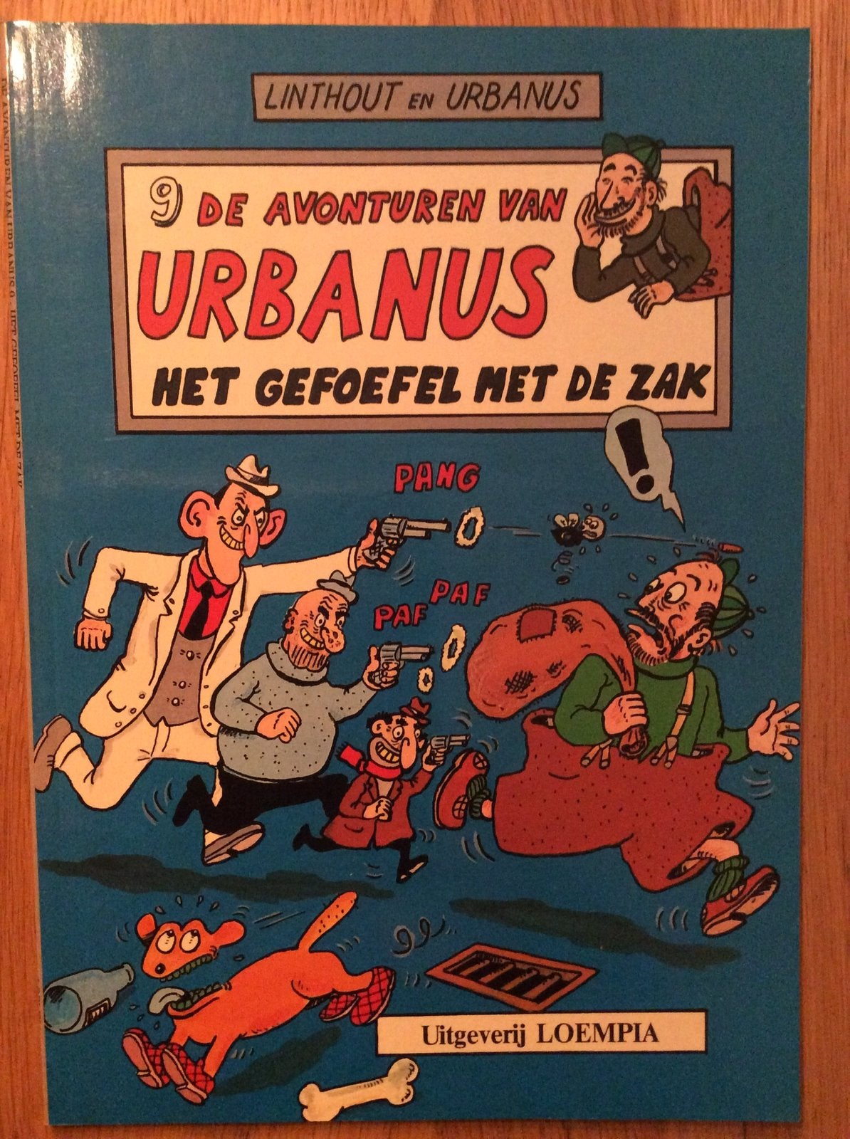 Stripboek: Urbanus 9 - Het gefoefel met de zak, Eén stripboek, Ophalen of Verzenden, Gelezen
