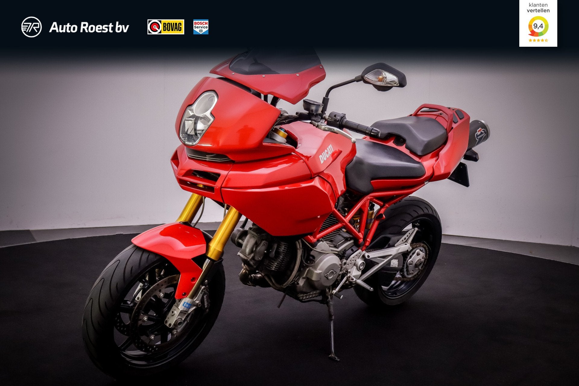 Ducati Multistrada 1100S TERMIGNONI | RECENT D-RIEMEN VV | O, Auto Roest bv, 1079 cc, Meer dan 35 kW, Overig