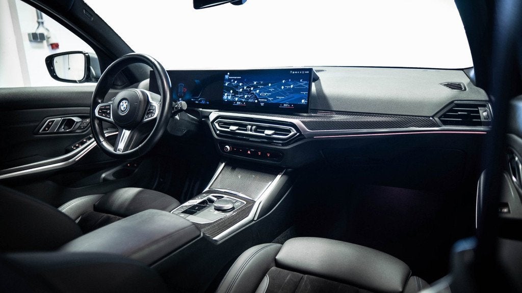 BMW 3-serie Touring 330e M-Sport PRO|Widescreen|Memory|Camer, Gebruikt, Zwart, 4 cilinders, Plug-in hybride