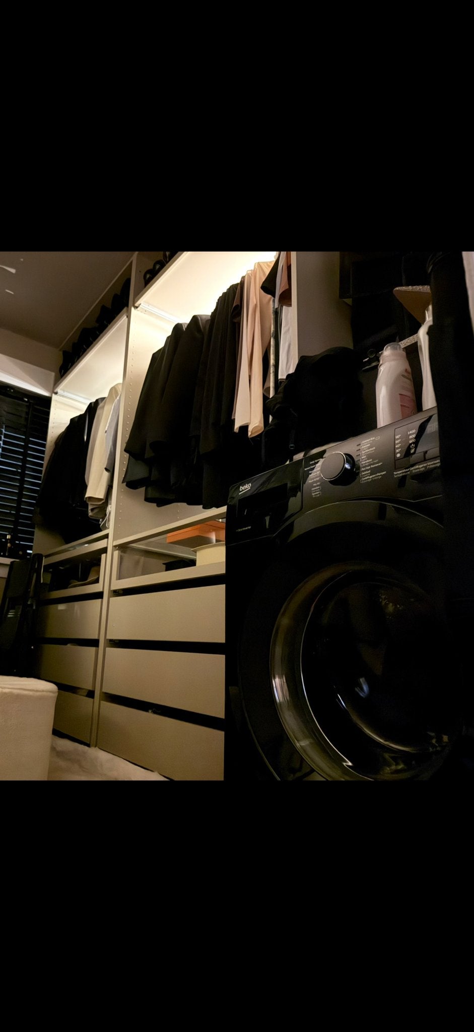 Beko Wasmachine - Zwart, Goede Staat, Ophalen, 6 tot 8 kg, 85 tot 90 cm, Minder dan 1200 toeren