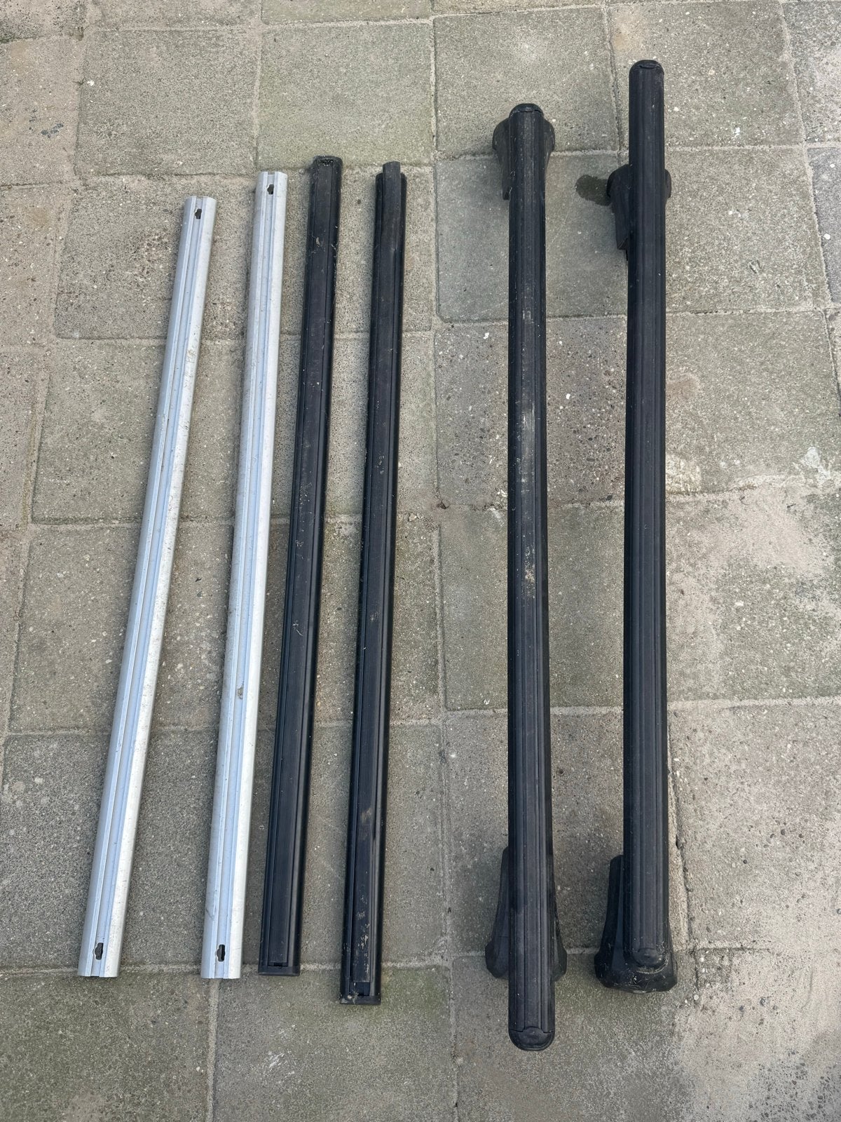 Dakdragers voor BMW en Range Rover (geen sleutel), Ophalen, Gebruikt