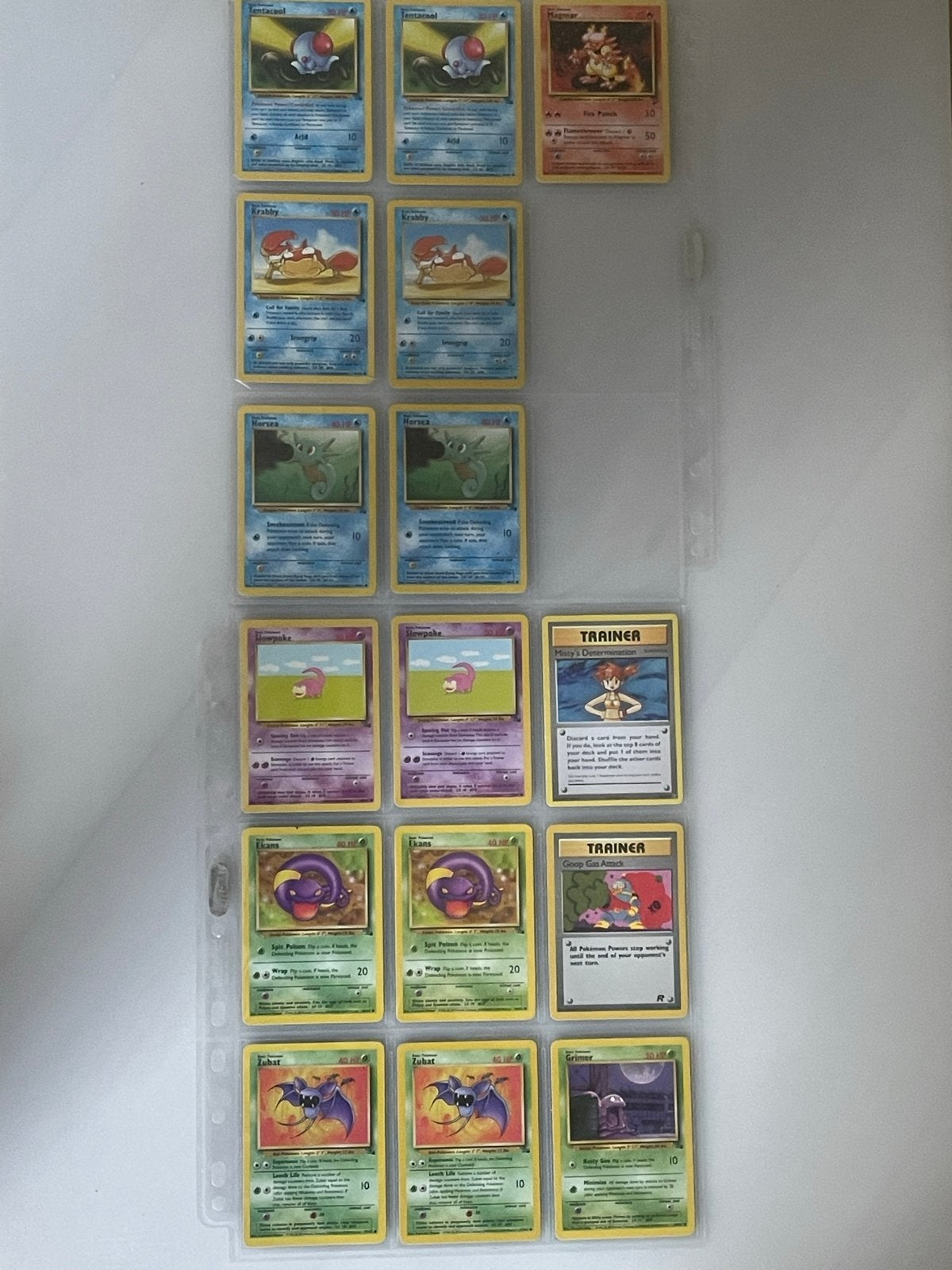 Pokémon Kaarten Collectie - Diverse Oude Kaarten, Ophalen of Verzenden, Gebruikt, Meerdere kaarten