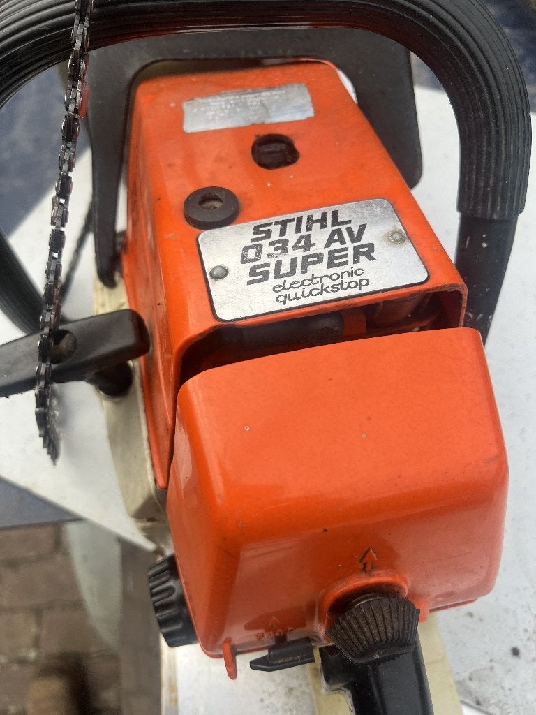 stihl 034 AV Super Electronic Quickstep, Ophalen of Verzenden, Gebruikt, Overige soorten, Stihl