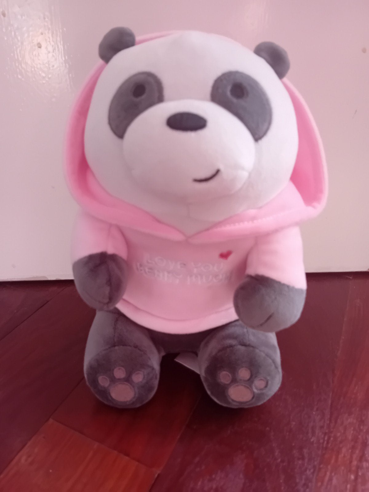 Panda knuffel, Overige typen, Ophalen of Verzenden, Zo goed als nieuw, Meerkleurig
