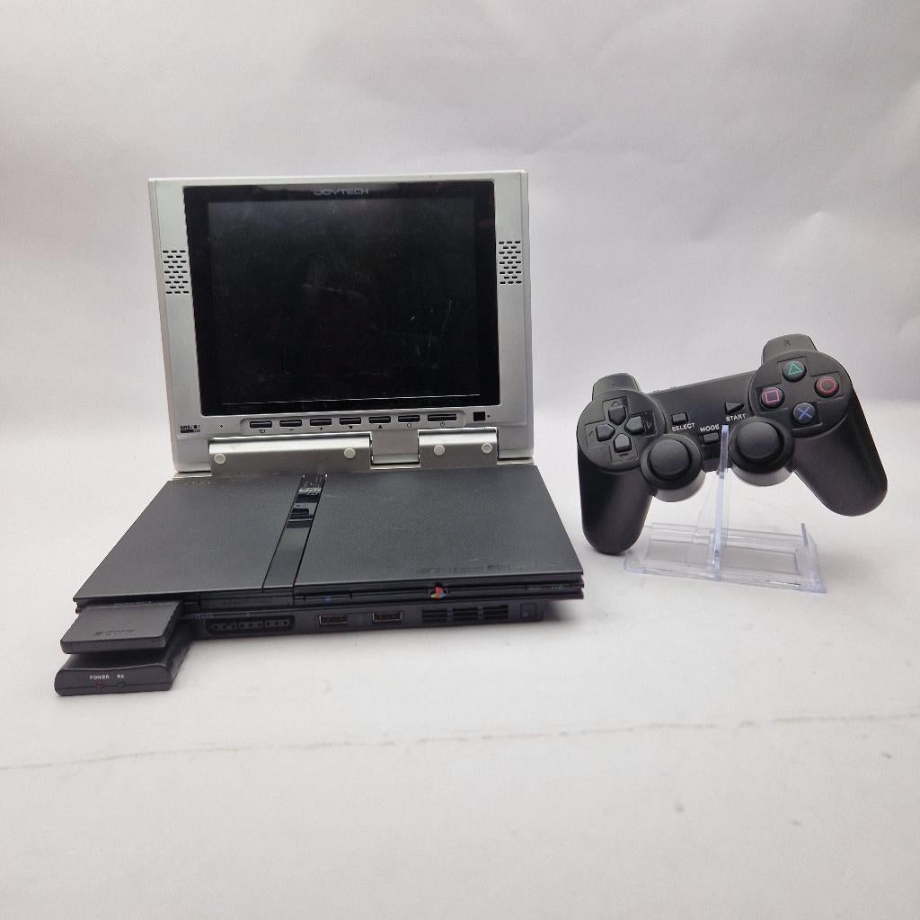 Sony Playstation 2 + Scherm + Controller | Nu voor € 179,99, Ophalen of Verzenden, Gebruikt, Met 1 controller