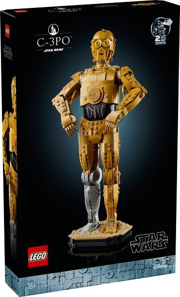 Lego Star Wars 75398 C-3PO, Star Wars, Lego, Nieuw, Ophalen of Verzenden