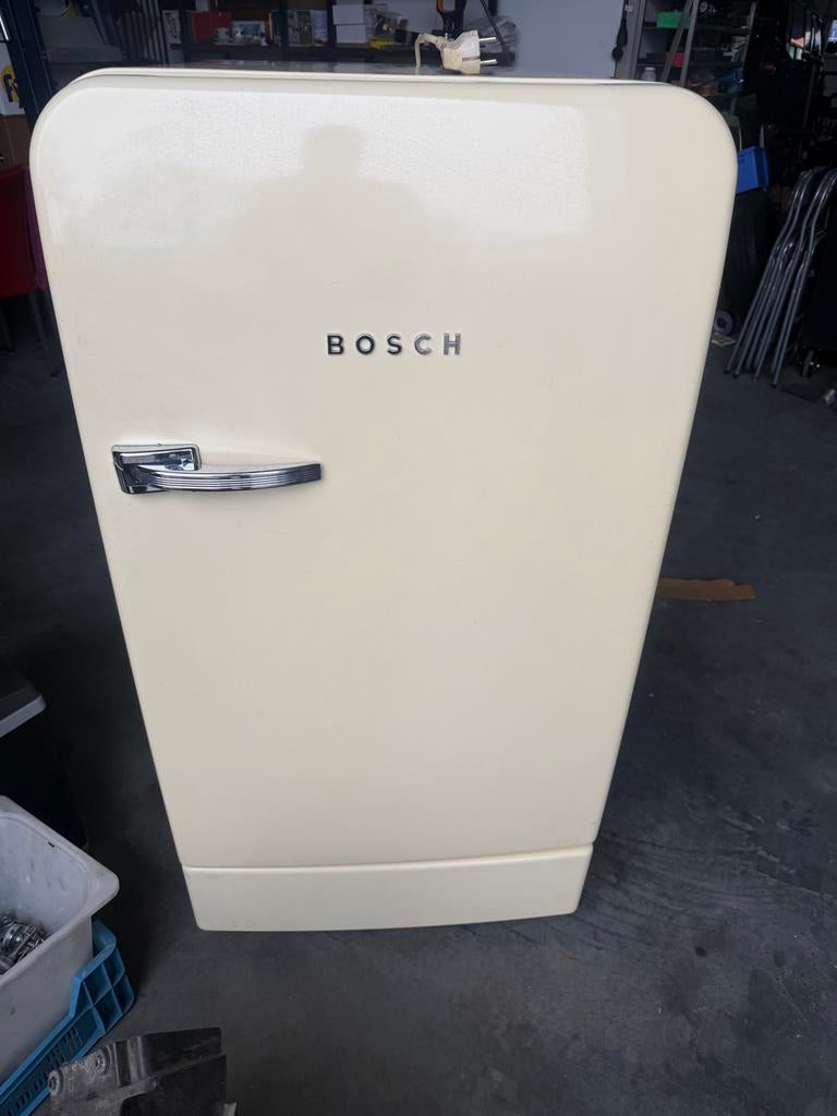 Retro Bosch Classic Edition koelkast, Witgoed en Apparatuur, Gebruikt, 100 tot 150 liter, 45 tot 60 cm, Met vriesvak