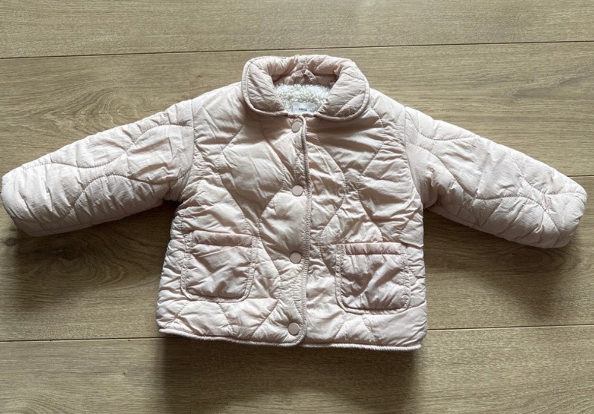 Roze Gewatteerd Jasje met Teddy Voering, Ophalen of Verzenden, Zo goed als nieuw, Meisje, Jasje