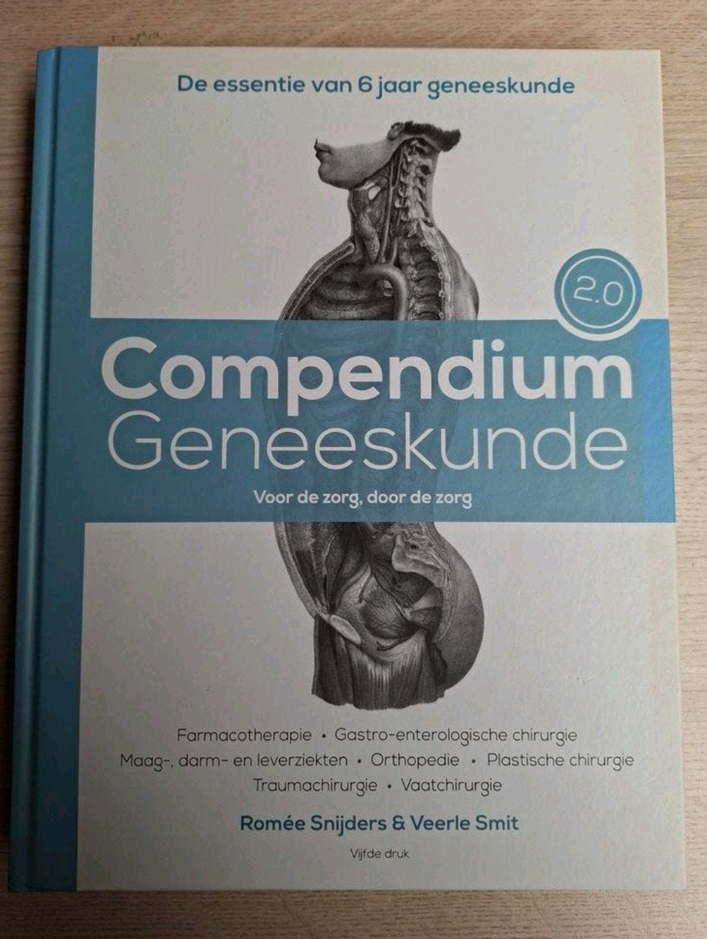Compendium Geneeskunde 2.0 - Essentieel naslagwerk, Boeken, Ophalen, Beta, Zo goed als nieuw, WO