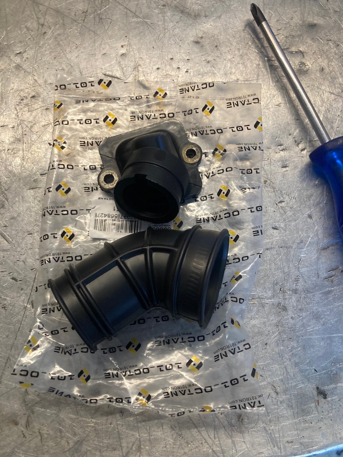 spruidstuk 30mm bgm en luchtfilter rubber skipper 125/180cv, Ophalen of Verzenden