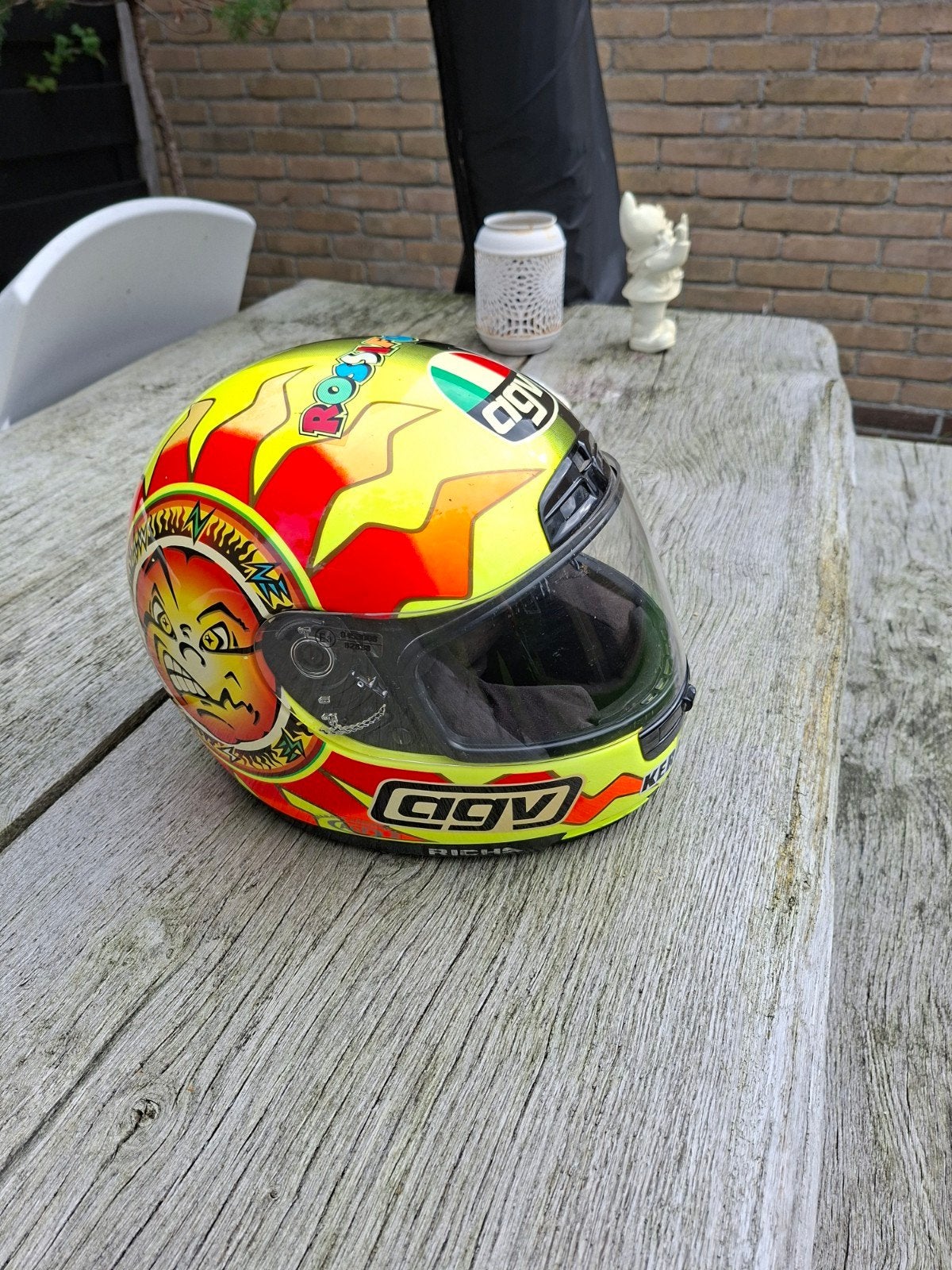 Rossi rossifumi soleluna helm, Ophalen, XL, Tweedehands, Integraalhelm