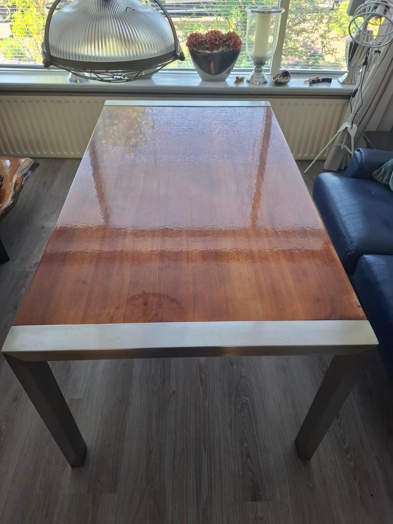Esprit Home Eettafel, Huis en Inrichting, Tafels | Eettafels, Ophalen, Rechthoekig, Kersenhout, 50 tot 100 cm