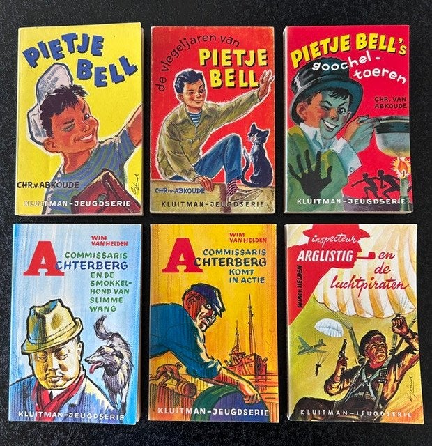 Kluitman-jeugdboeken, Boeken, Ophalen, Gelezen, Fictie, Chr. van Abkoude