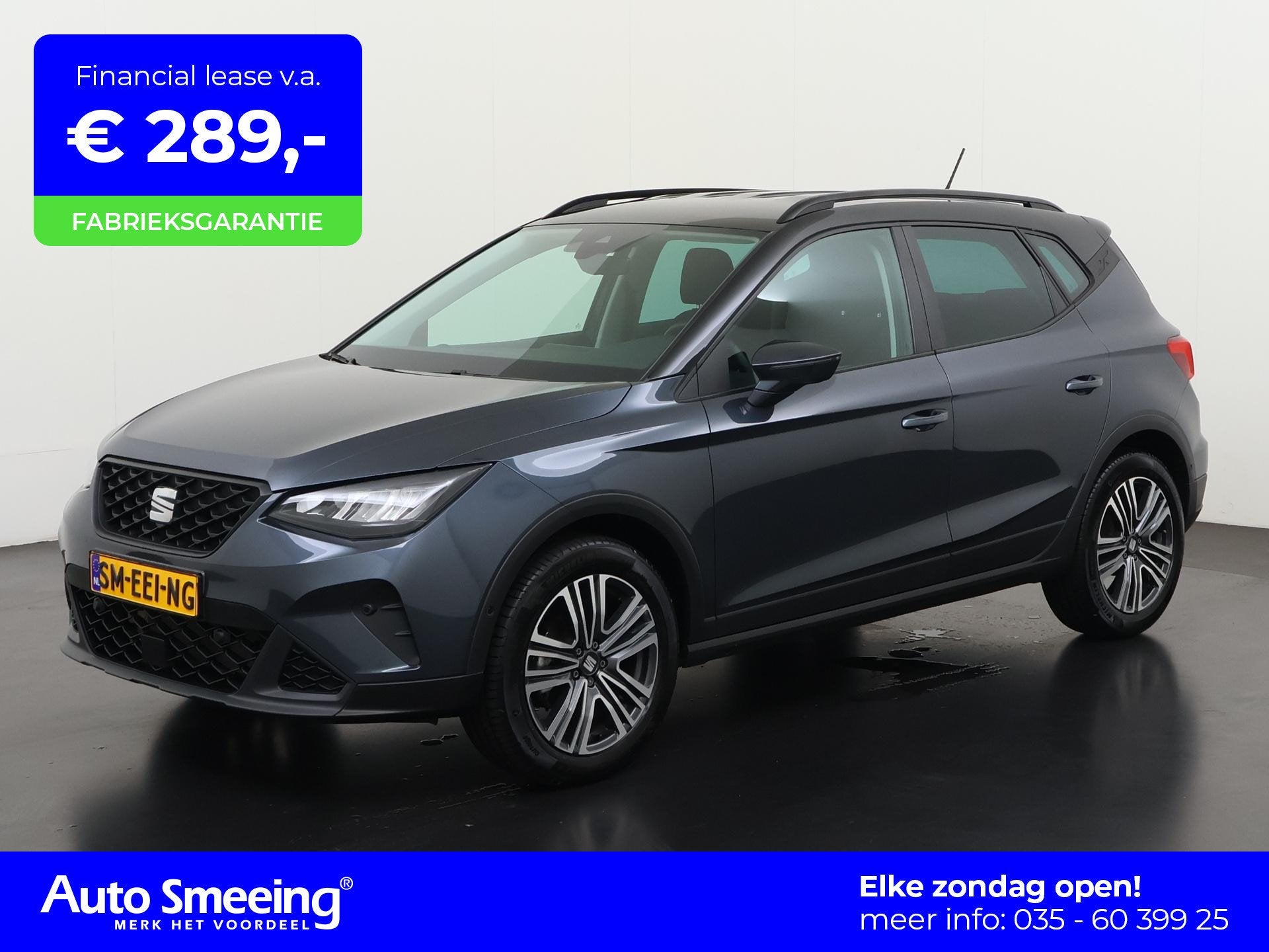 SEAT Arona 1.0 EcoTSI Style DSG | Digital Cockpit | Camera |, Auto's, Stof, Gebruikt, Bedrijf, 3 cilinders