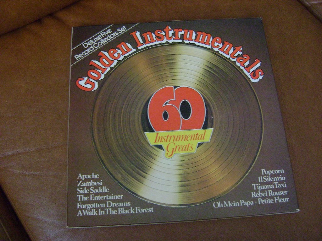 5LP box - Golden Instrumentals - 60 Instrumental Greats, Gebruikt, Overige soorten, Ophalen of Verzenden, 1970 - 1979