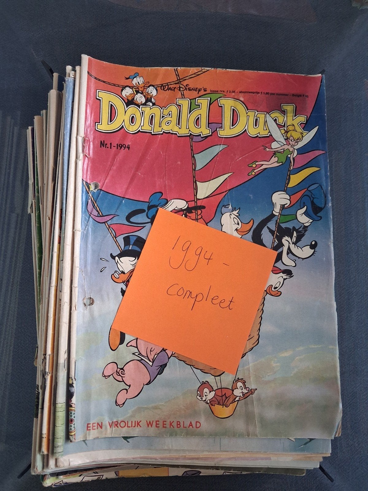 Donald Duck - Jaargangen 1993 (deels) en 1994 (compleet), Complete serie of reeks, Ophalen of Verzenden, Gelezen, Europa