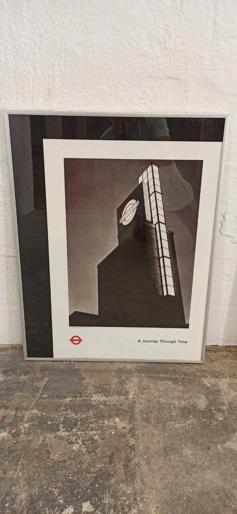 Vintage poster London Tube, Boston Manor Station Tower, Ophalen