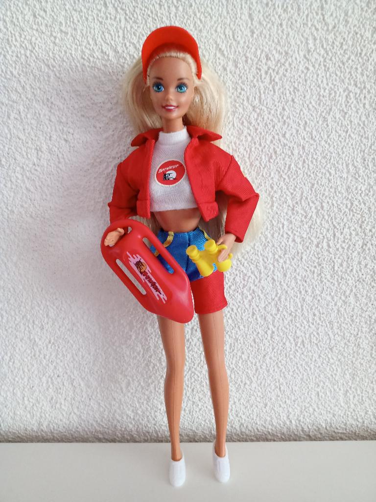 Baywatch Barbie uit 1994, Ophalen of Verzenden, Gebruikt, Pop