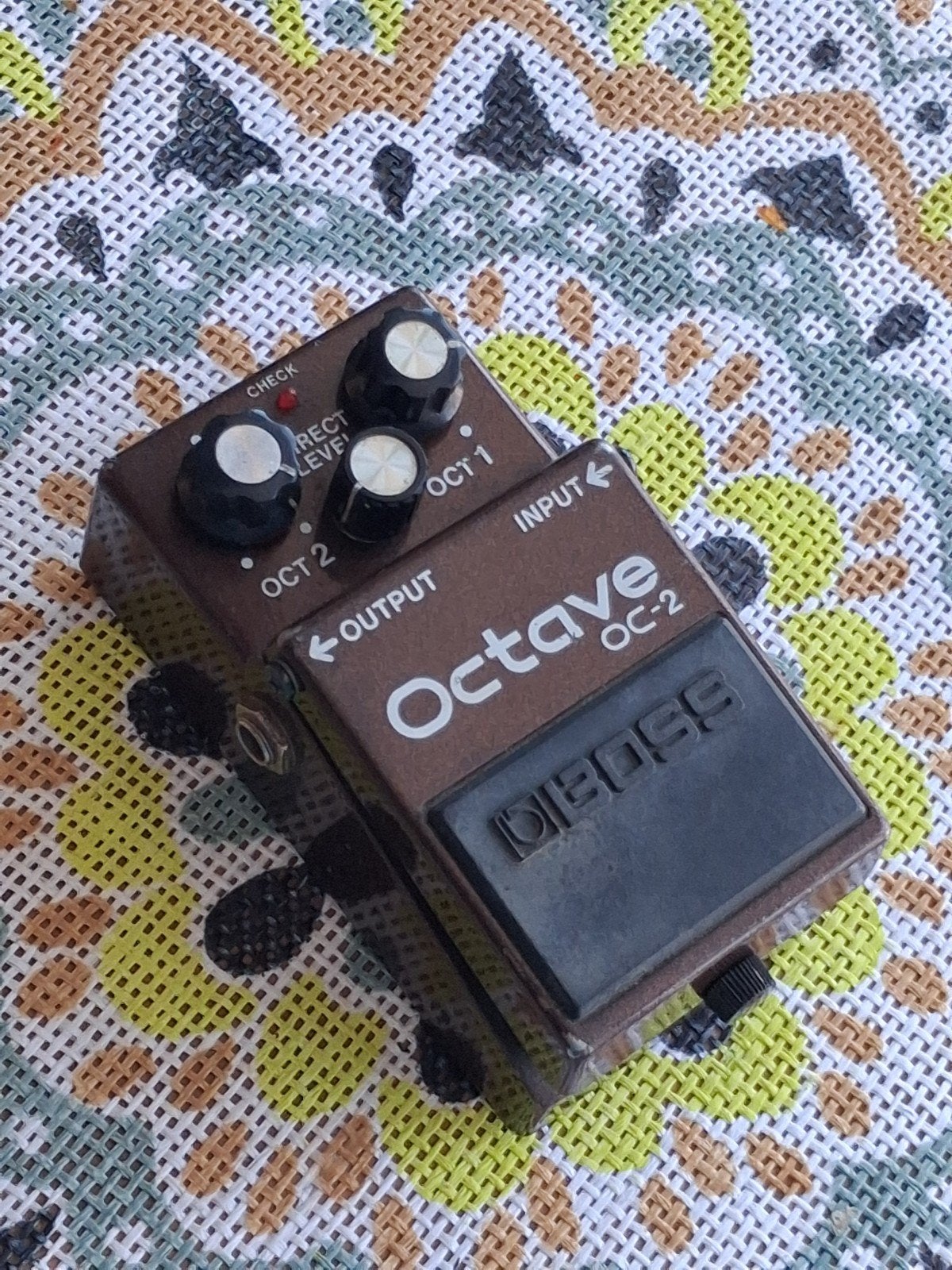 Boss OC-2 Octave Pedaal (Taiwan, 1990) - Vintage Octaver, Ophalen of Verzenden, Gebruikt, Overige typen