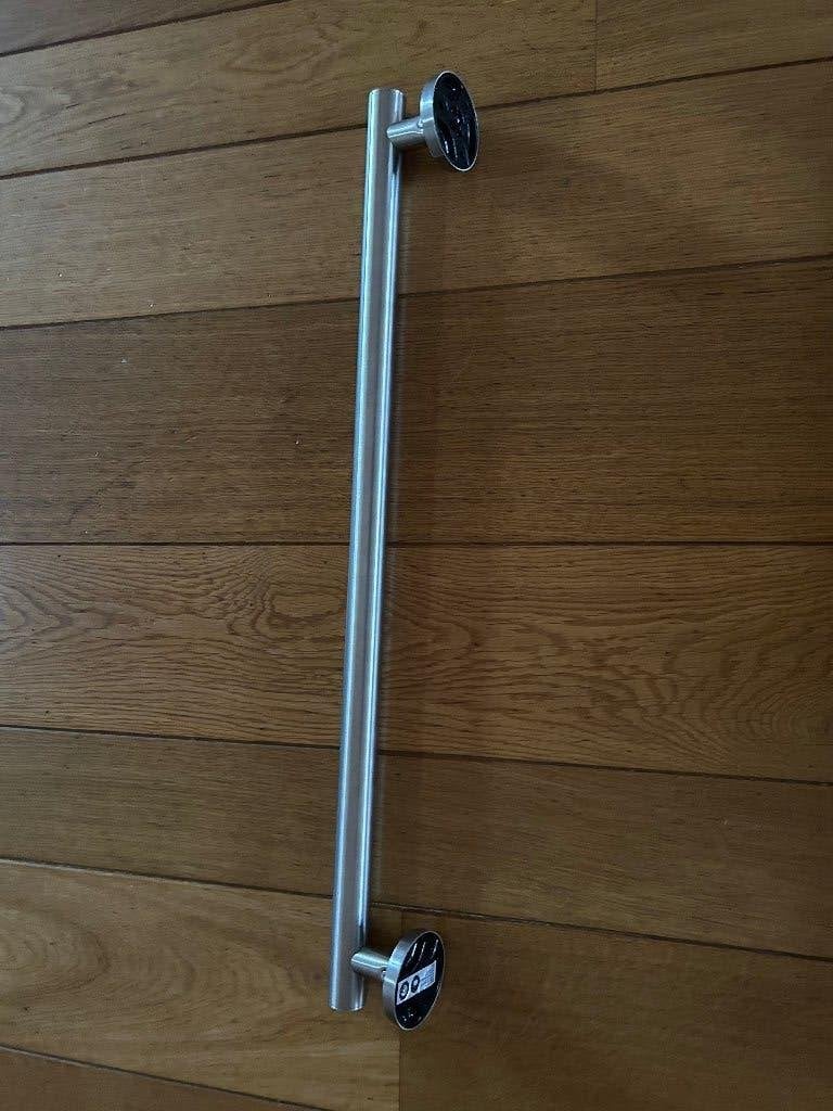 RVS wandgreep voor bij douche of bad, Overige typen, Zo goed als nieuw, Minder dan 100 cm, 25 tot 50 cm