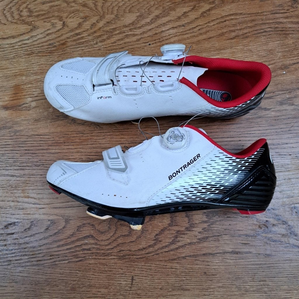 fiets schoenen, Bontrager, Ophalen of Verzenden, Zo goed als nieuw, Wit