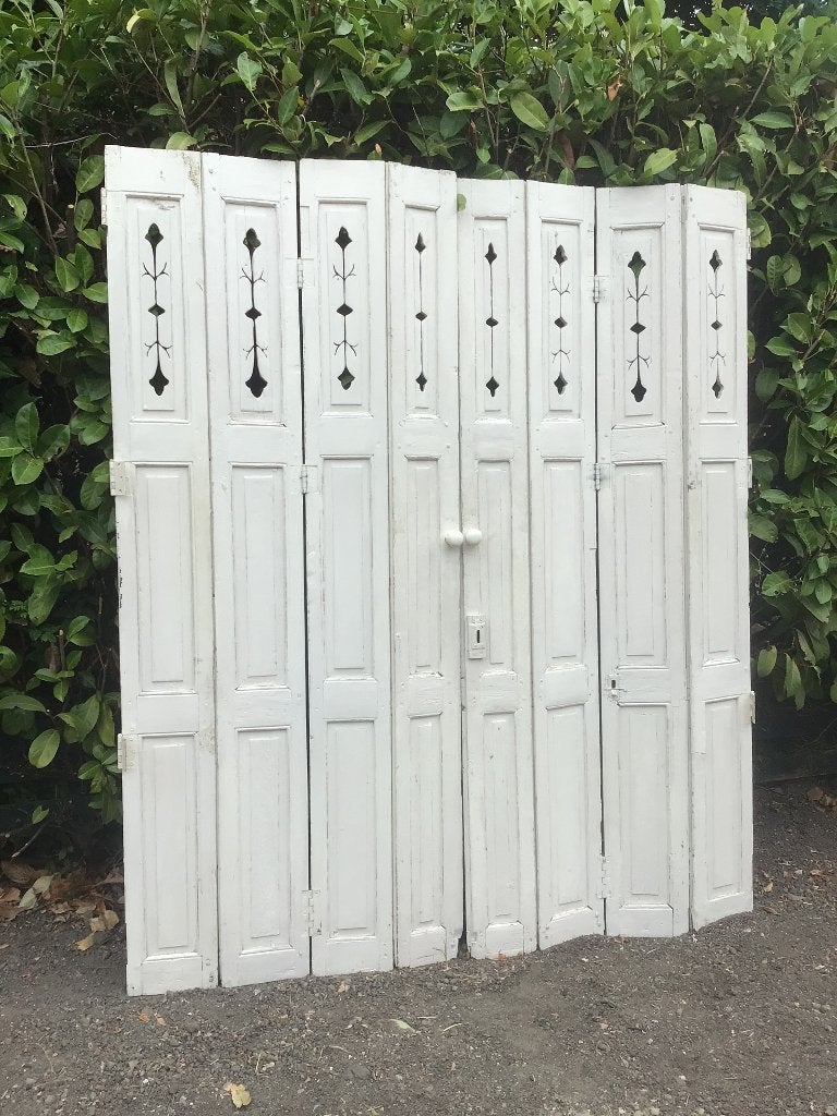 Antieke luiken, Ophalen, Gebruikt, 120 cm of meer, Binnendeur