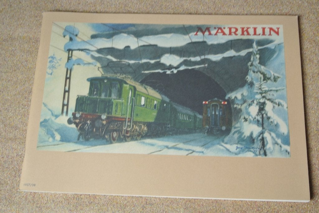 Märklin KATALOG 1937/38 reprint, Wisselstroom, Nieuw, Märklin, Boek, Tijdschrift of Catalogus