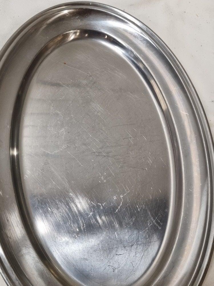 opdekschaal ovaal rvs gero zilmeta, Ophalen of Verzenden, 'T Olde Gre-j, Info@toldegrej.nl, Endepoelstraat 20f Didam
