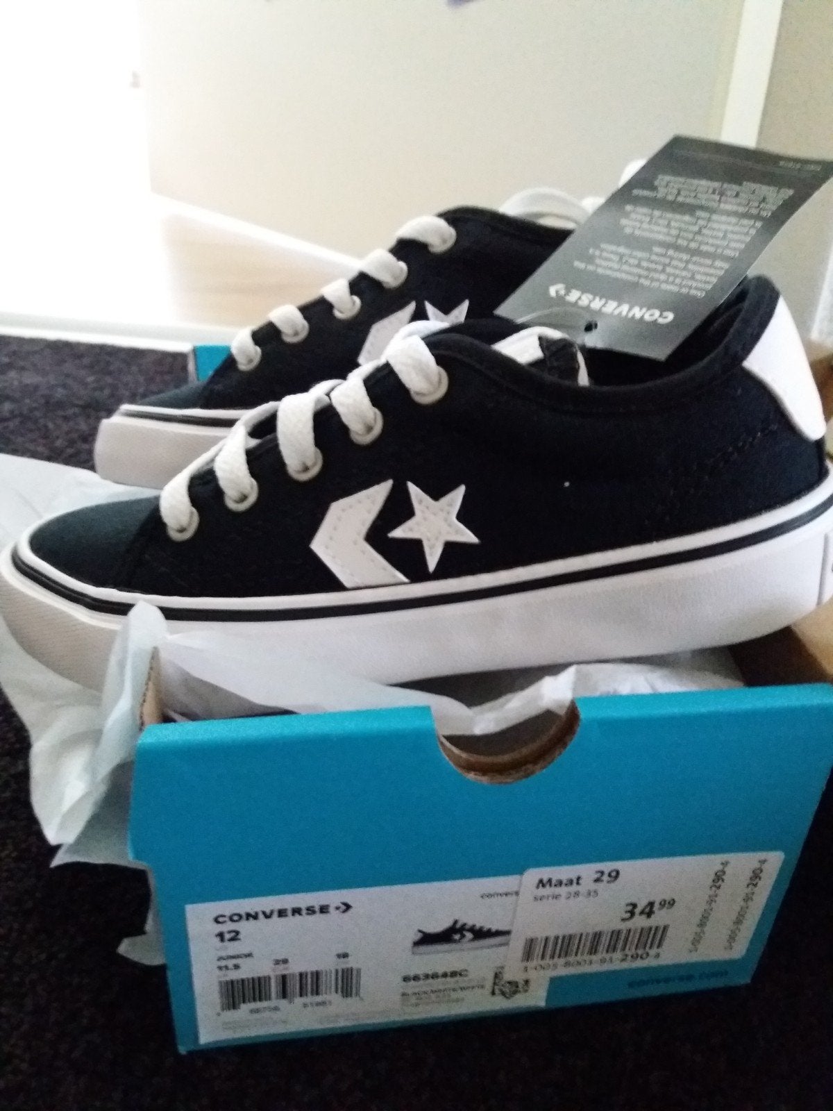 Converse kinderschoenen NIEUW, leuk én praktisch cadeau, Converse, Jongen of Meisje, Schoenen, Nieuw