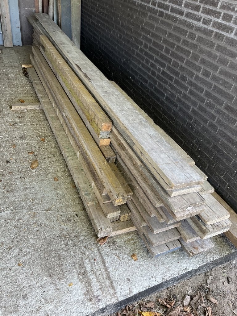 metsel stelling steigerplanken en stelling