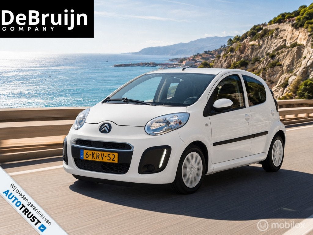 Citroën C1 1.0 | Airco | Bluetooth | Elekt ramen | APK |, Voorwielaandrijving, Euro 5, Gebruikt, Met garantie (alle)