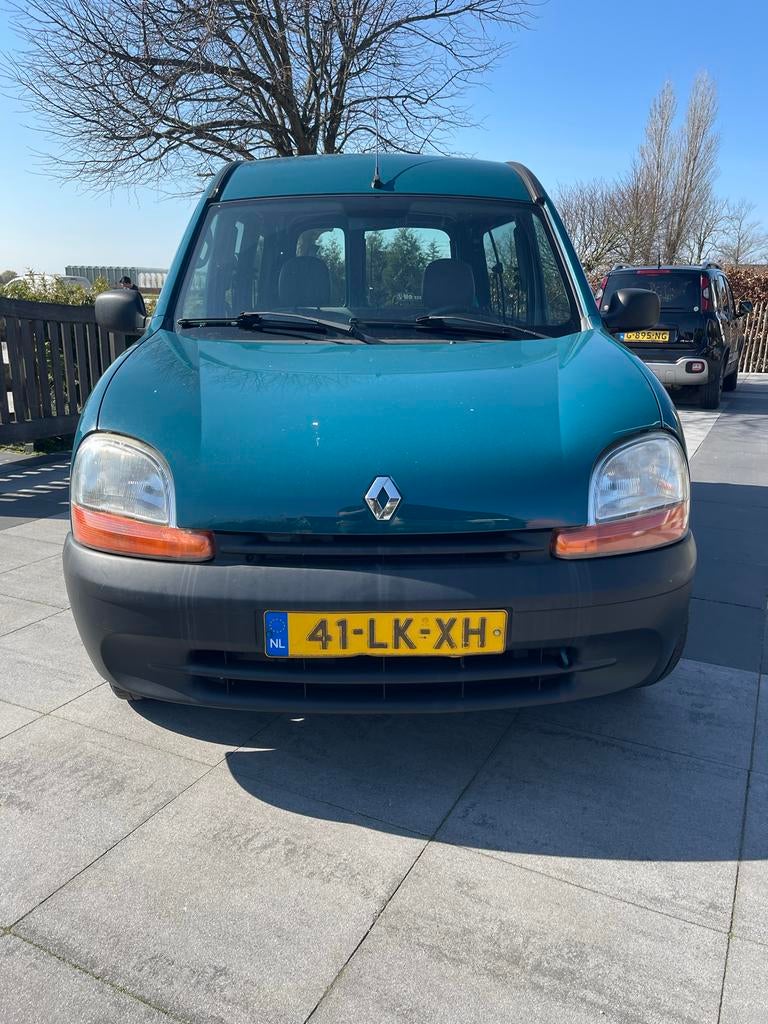 Renault Kangoo 1.4 RN AUT 2003 Groen, 74 pk, 4 cilinders, 1055 kg, 49 €/maand
