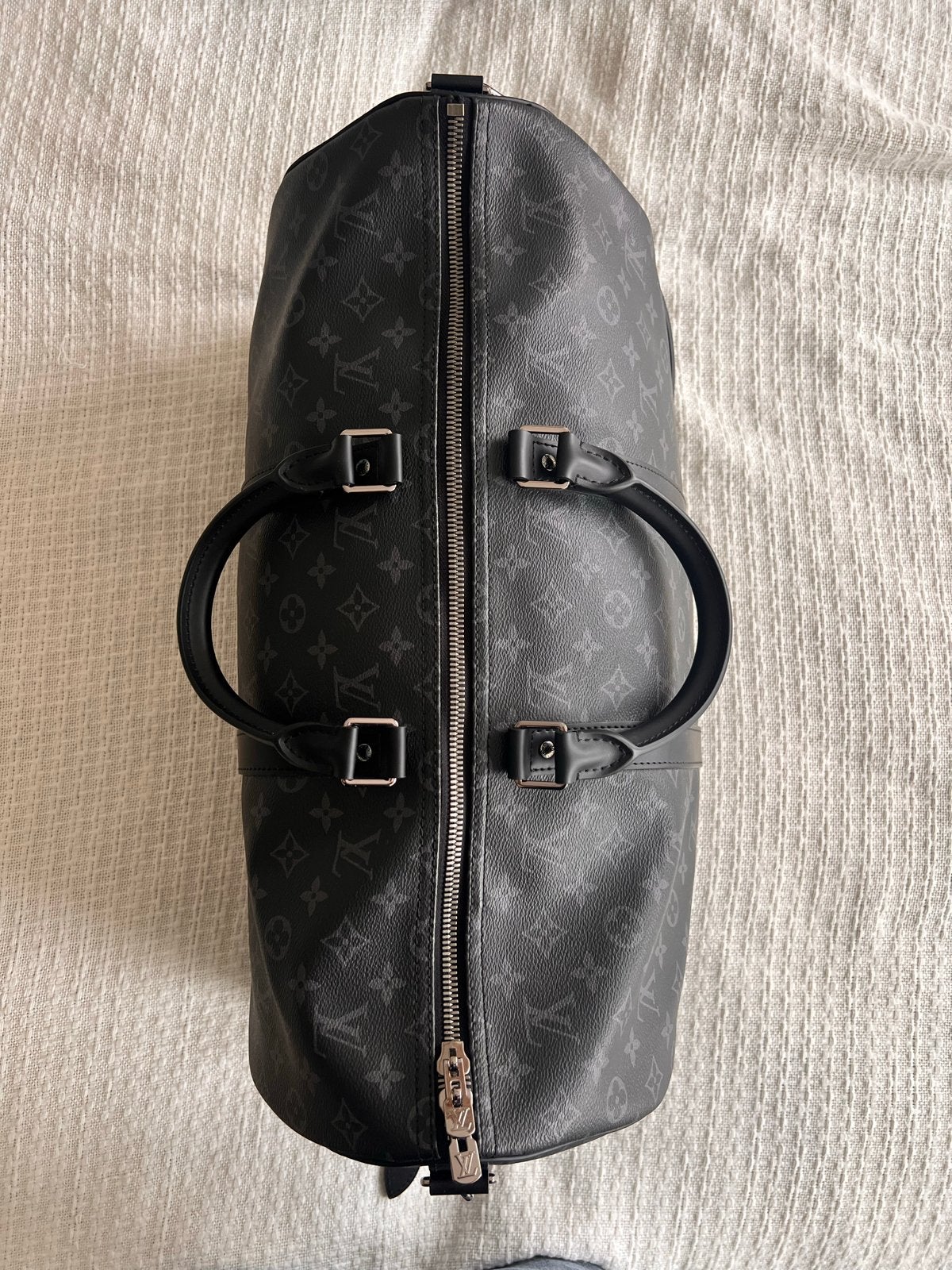 Keepall Weekender Reistas - Stijlvol en Ruim, Ophalen, 40 tot 60 cm, 20 tot 30 cm, Zwart