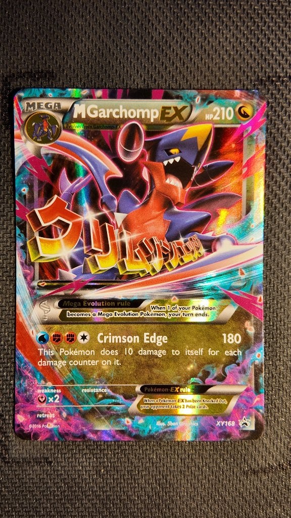 M Garchomp-EX XY168 XY Black Star Promos | Pokemon kaart, Ophalen, Zo goed als nieuw, Losse kaart, Foil