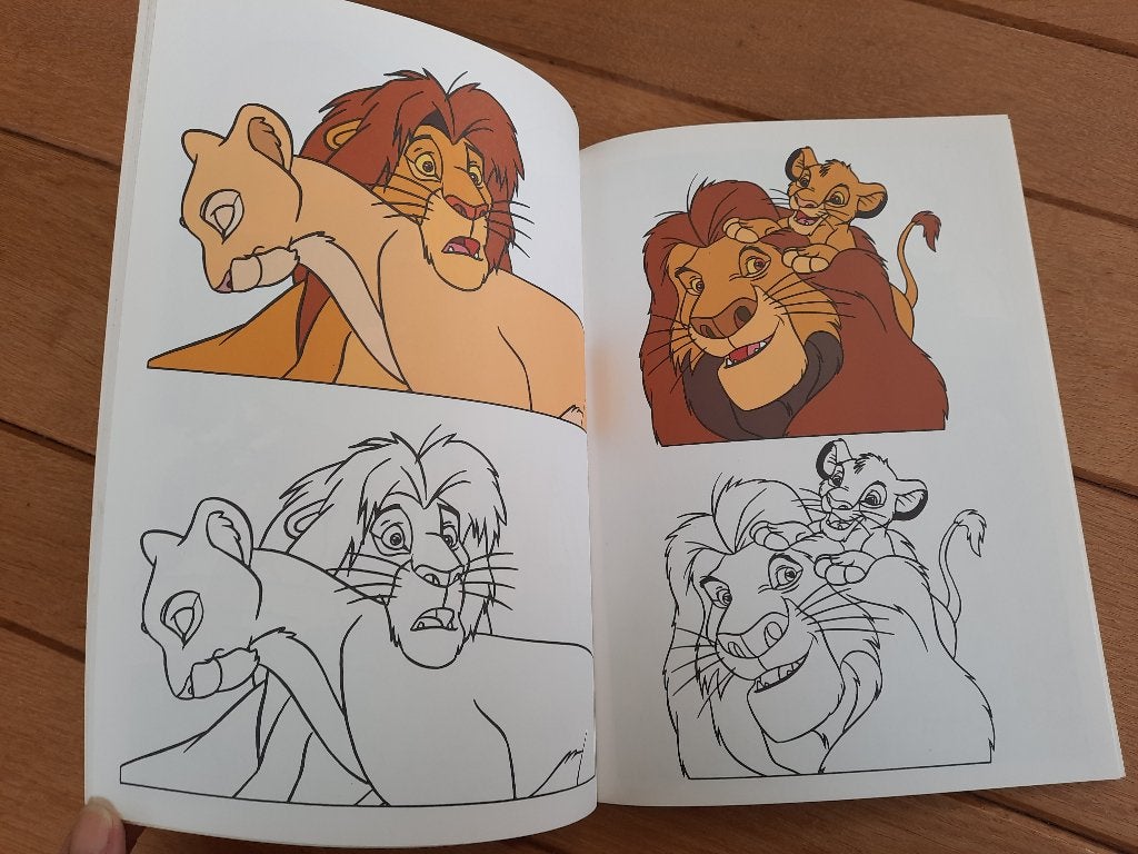 Disney's De Leeuwenkoning kleurboek 1997, Ophalen of Verzenden